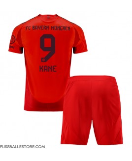 Günstige Bayern Munich Harry Kane #9 Heimtrikotsatz Kinder 2024-25 Kurzarm (+ Kurze Hosen)